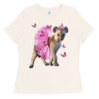 Bone Baby Hyena With Tutu Ladies Tee - LillyAllenDesigns
