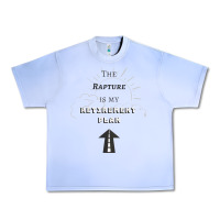 Grape Ice the rapture is my retirement plan bible heaven jesus Urban Heavy Tee - PixelWave