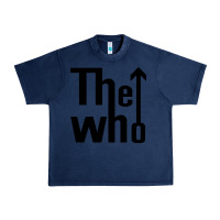 Navy the,who,the,who,collection Urban Heavy Tee - PixelWave