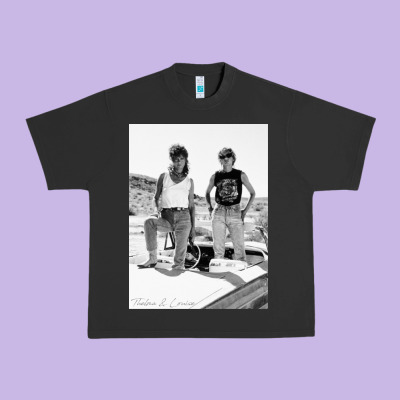 Thelma And Louise Urban Heavy Tee Designed By Pixelwave