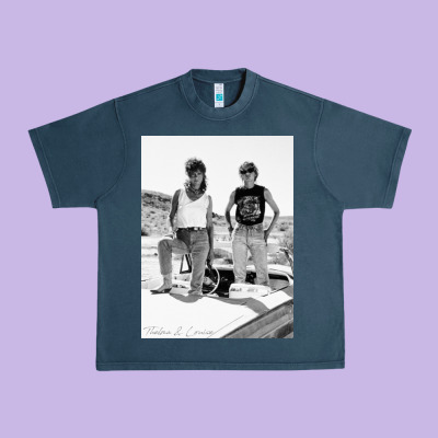 Thelma And Louise Urban Heavy Tee Designed By Pixelwave