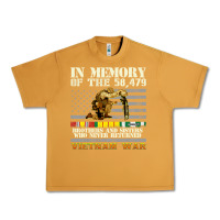 Peanut Butter Vietnam War Veterans US Memorial Day In The Memory Of 58479 38 Urban Heavy Tee - PixelWave
