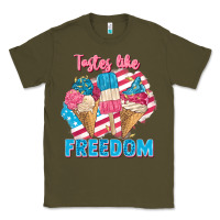 Army Green Tastes like freedom 4th of July Classic Tee - FaDigitalArtStudio