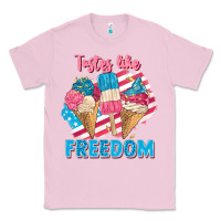 Bubblegum Pink Tastes like freedom 4th of July Classic Tee - FaDigitalArtStudio