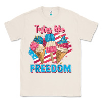 Natural Tastes like freedom 4th of July Classic Tee - FaDigitalArtStudio
