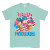 Seafoam Tastes like freedom 4th of July Classic Tee - FaDigitalArtStudio