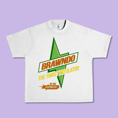Brawndo The Thirst Mutilator   Idiocracy Inspired Active Urban Heavy Tee Designed By Pixelwave
