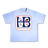 Grape Ice Coat of arms of Huntington Beach Urban Heavy Tee - PixelWave