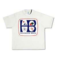 Pistachio Coat of arms of Huntington Beach Urban Heavy Tee - PixelWave