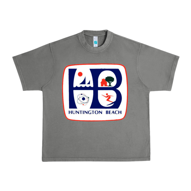 Coat Of Arms Of Huntington Beach Urban Heavy Tee by PixelWave | Teevron
