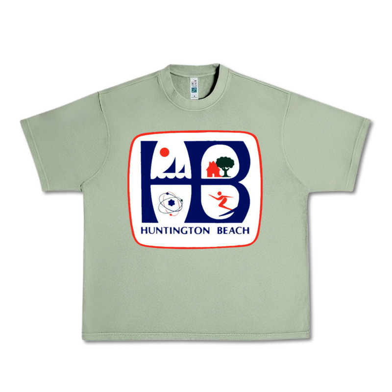 Coat Of Arms Of Huntington Beach Urban Heavy Tee by PixelWave | Teevron