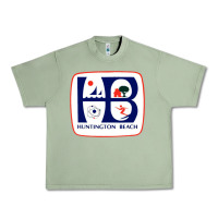 Oil Green Coat of arms of Huntington Beach Urban Heavy Tee - PixelWave