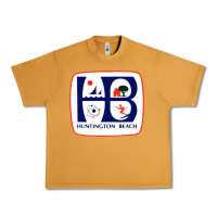 Peanut Butter Coat of arms of Huntington Beach Urban Heavy Tee - PixelWave