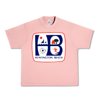 Salmon Coat of arms of Huntington Beach Urban Heavy Tee - PixelWave
