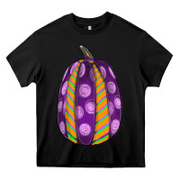 Black watercolor halloween pumpkin Heavy Core Tee - RanaPortraitStore