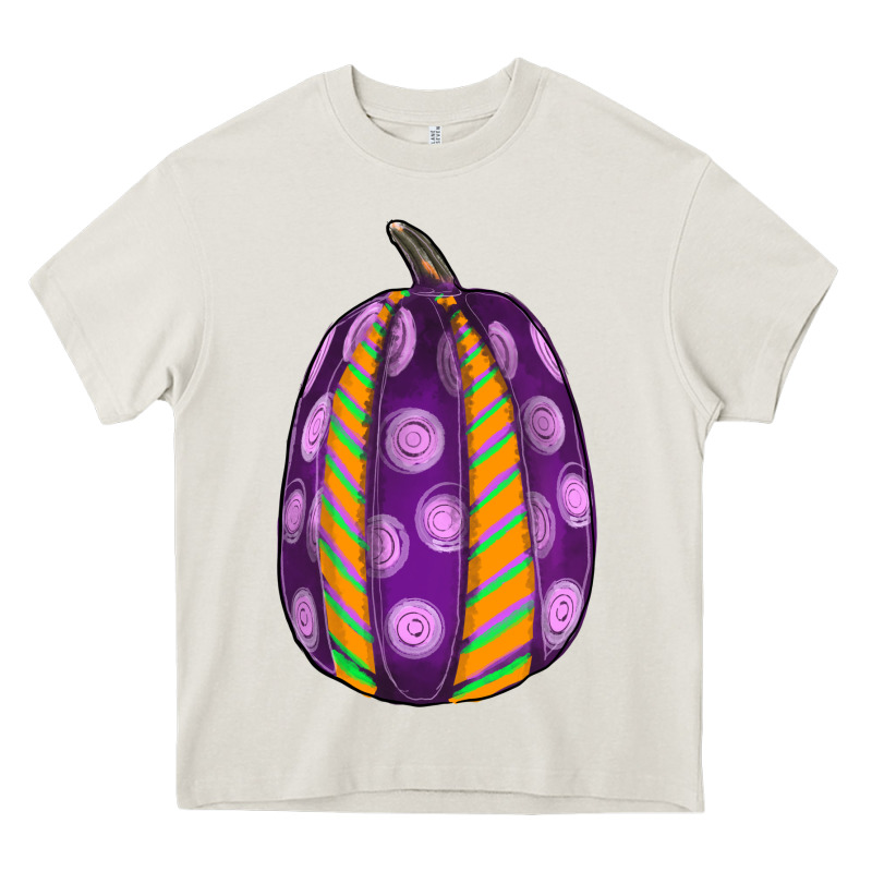 Watercolor Halloween Pumpkin Heavy Core Tee by RanaPortraitStore | Teevron