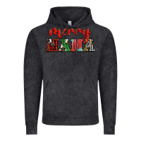 Vintage Black Christmas merry mama Vintage Hoodie - BarkalooDesign