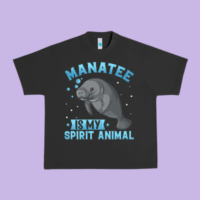 Manatee Gifts Urban Heavy Tee Designed By Pixelwave