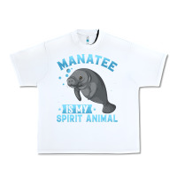 White manatee gifts Urban Heavy Tee - PixelWave