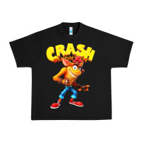 Black crash bandicoot Urban Heavy Tee - PixelWave