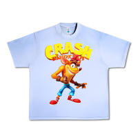 Grape Ice crash bandicoot Urban Heavy Tee - PixelWave