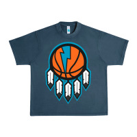 Midnight Navy OKC Thunder Dreamcatcher 1 Urban Heavy Tee - PixelWave