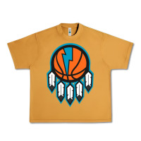 Peanut Butter OKC Thunder Dreamcatcher 1 Urban Heavy Tee - PixelWave