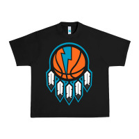 Black OKC Thunder Dreamcatcher 1 Urban Heavy Tee - PixelWave