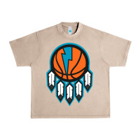 French Oak OKC Thunder Dreamcatcher 1 Urban Heavy Tee - PixelWave
