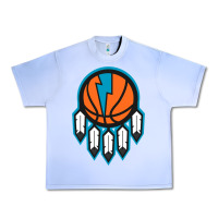 Grape Ice OKC Thunder Dreamcatcher 1 Urban Heavy Tee - PixelWave
