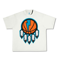 Pistachio OKC Thunder Dreamcatcher 1 Urban Heavy Tee - PixelWave
