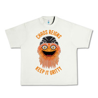Pistachio chaos reigns keep it gritty Urban Heavy Tee - PixelWave