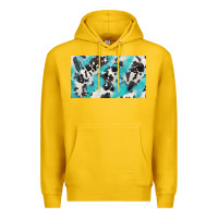 Lemon cowhide glitter  cup Premium Hoodie - BarkalooDesign