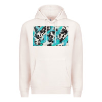 Pale Pink cowhide glitter  cup Premium Hoodie - BarkalooDesign