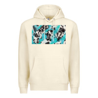 Sandshell cowhide glitter  cup Premium Hoodie - BarkalooDesign