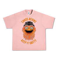 Salmon chaos reigns keep it gritty Urban Heavy Tee - PixelWave