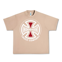 Burro independent company cross skateboard Urban Heavy Tee - PixelWave