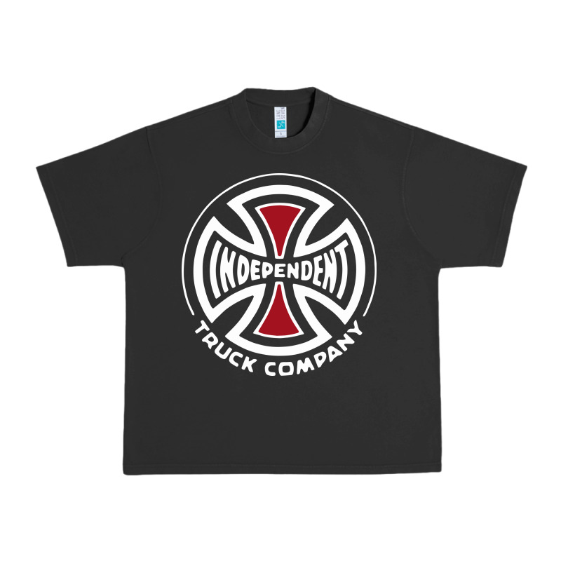 Independent Company Cross Skateboard Urban Heavy Tee by PixelWave | Teevron