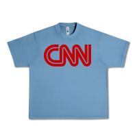 Pebble Blue cnn media company Urban Heavy Tee - PixelWave