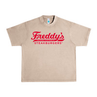 French Oak freddy's frozen custard & steakburgers Urban Heavy Tee - PixelWave