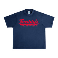 Navy freddy's frozen custard & steakburgers Urban Heavy Tee - PixelWave