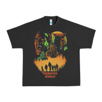 Pigment Black The Monster Squad Urban Heavy Tee - PixelWave