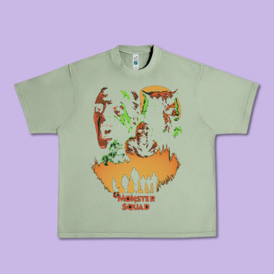The Monster Squad Urban Heavy Tee Designed By Pixelwave