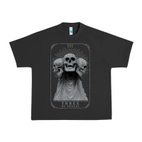 Pigment Black hunt showdown anniversary three of skulls black t shirt Urban Heavy Tee - PixelWave