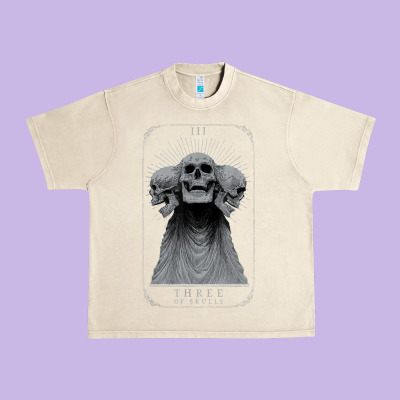 Hunt Showdown Anniversary Three Of Skulls Black T Shirt Urban Heavy Tee Designed By Pixelwave