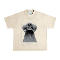 Sandshell hunt showdown anniversary three of skulls black t shirt Urban Heavy Tee - PixelWave