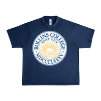 Navy rollins college Urban Heavy Tee - PixelWave
