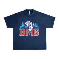 Navy blue mountain state Urban Heavy Tee - PixelWave