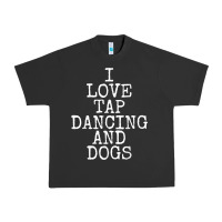 Pigment Black i love tap dancing & dogs funny dog gift t shirt men women Urban Heavy Tee - PixelWave