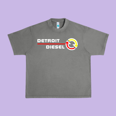 Detroit Diesel Urban Heavy Tee Designed By Pixelwave
